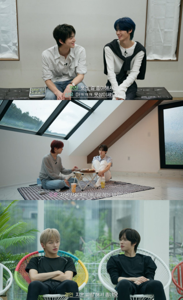 ▲투어스 자체 콘텐츠 '환승룸메'(사진출처=플레디스 엔터테인먼트(하이브))
