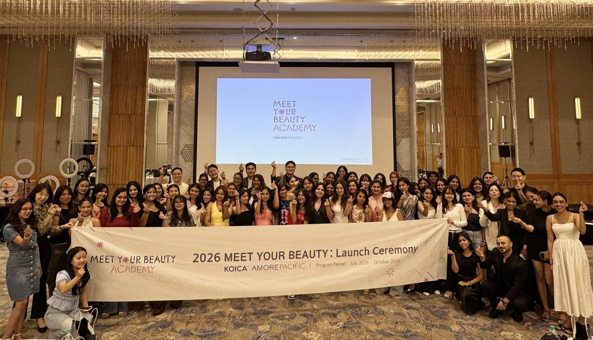 ▲아모레퍼시픽이 인도 델리 수도권(NCR) 지역에서 연 ‘밋유어뷰티 아카데미(MEET YOUR BEAUTY ACADEMY)’ 현장 사진. (사진제공=아모레퍼시픽)