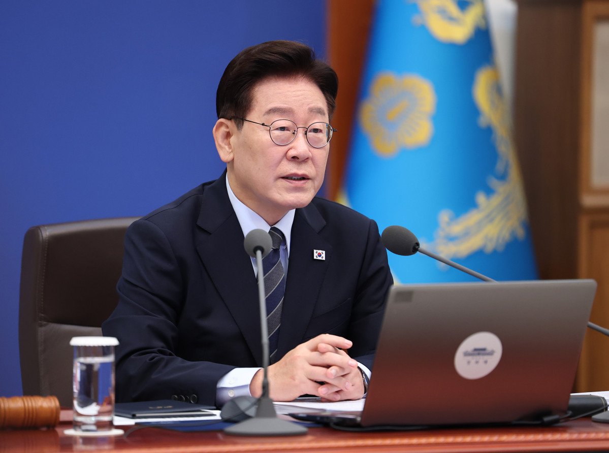 ▲이재명 대통령이 1일 청와대에서 열린 국무회의에서 발언하고 있다. 사진=연합뉴스