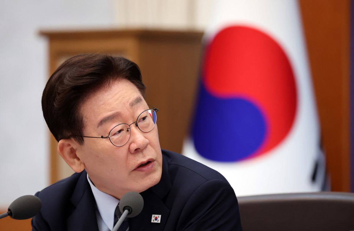 ▲이재명 대통령이 1일 청와대에서 열린 국무회의에서 발언하고 있다. 사진=연합뉴스