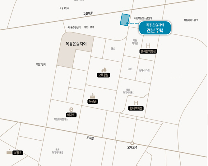 ▲목동윤슬자이 위치도 (사진제공=GS건설)