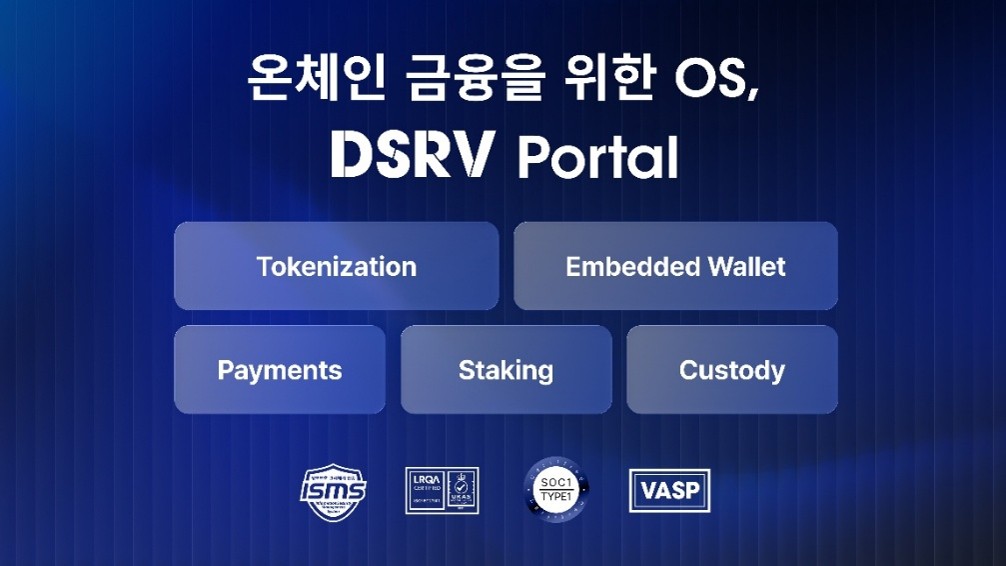 ▲DSRV 포털(Portal) 서비스 (사진=DSRV)