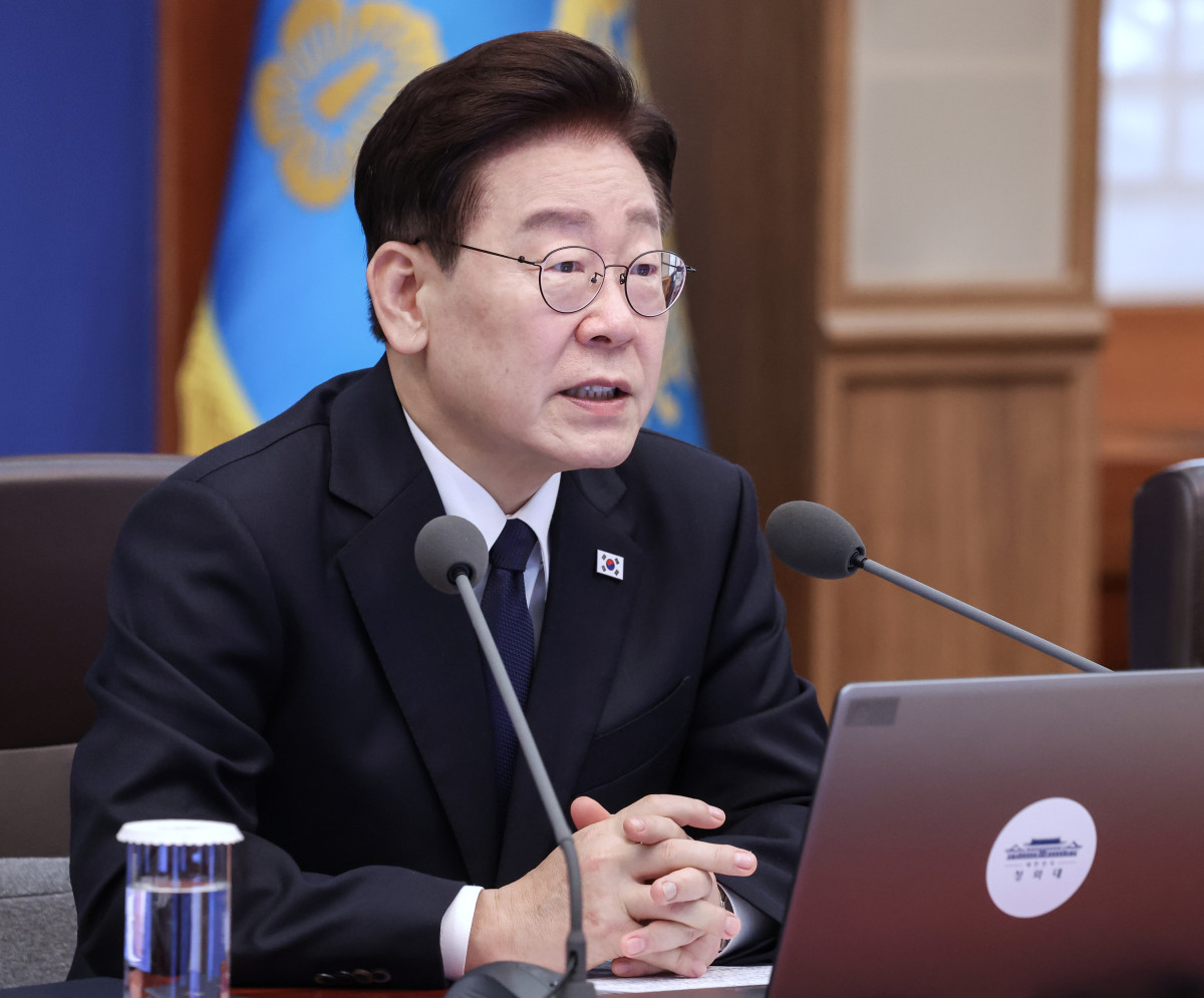 ▲이재명 대통령이 3일 청와대에서 열린 수석보좌관회의에서 발언하고 있다. 사진=연합뉴스