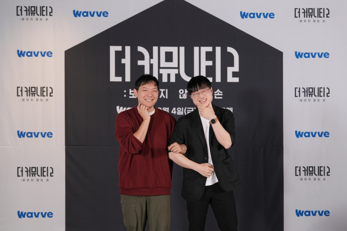 ▲레드팀의 승우아빠(왼쪽)ㆍ이재용. (사진제공=웨이브(Wavve))