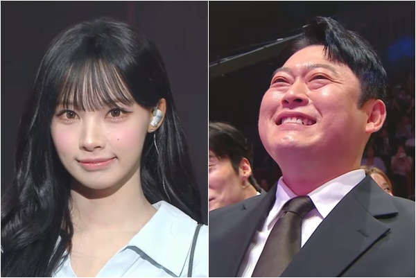 ▲리센느 원이(왼), 이선민. (출처=MBC ‘제53회 한국방송대상’ 캡처)