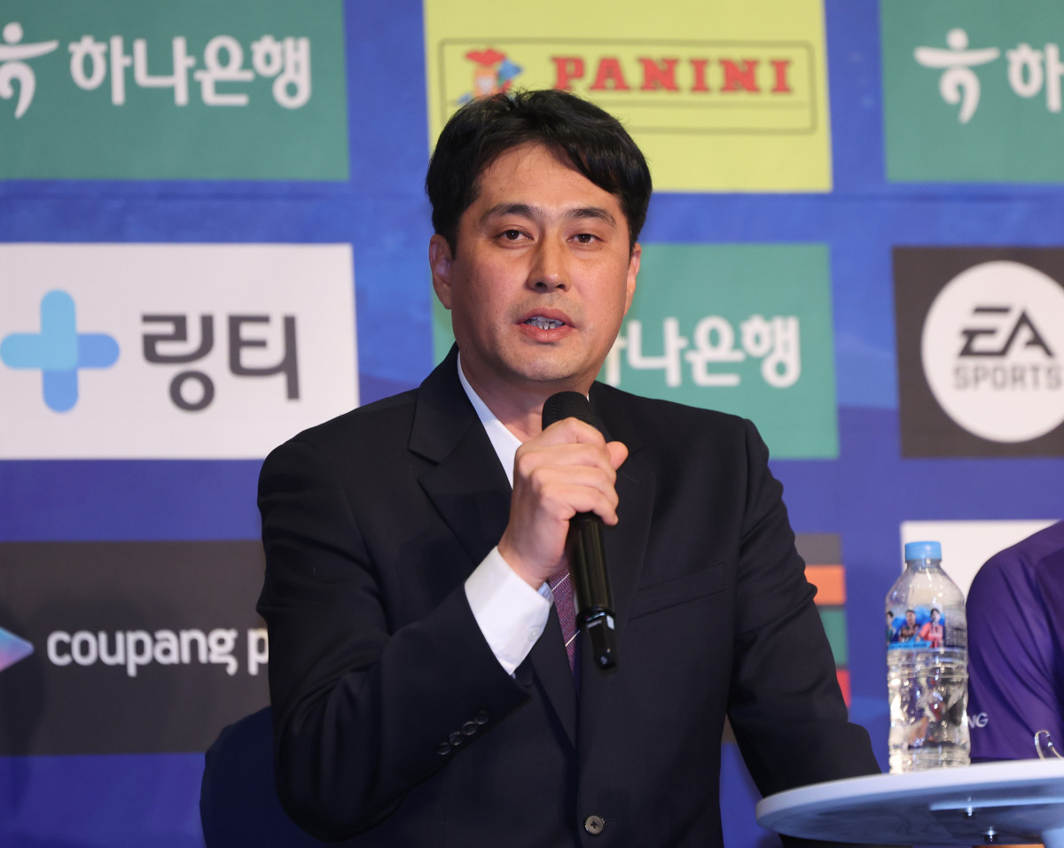 ▲유병훈 FC안양 감독. (뉴시스)