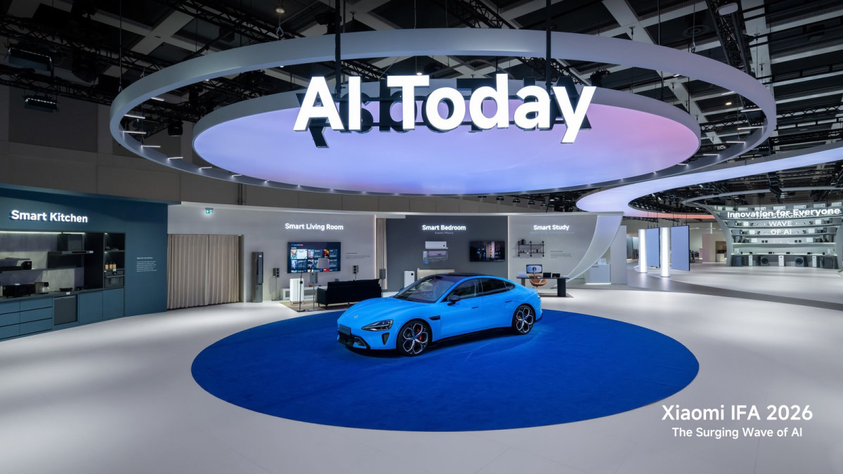 ▲샤오미 SU7과 함께 선보인 샤오미 ‘Human × Car × Home’ 생태계 기반 AI 스마트홈. (사진=샤오미코리아)