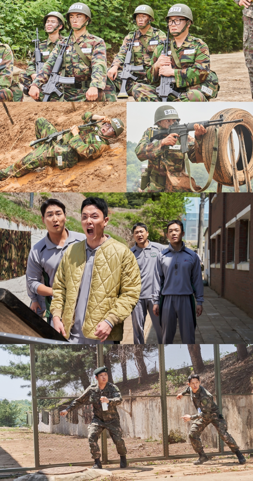 ▲ENA 드라마 '신병4 : 사보타주' 스틸. (사진제공=KT스튜디오지니)