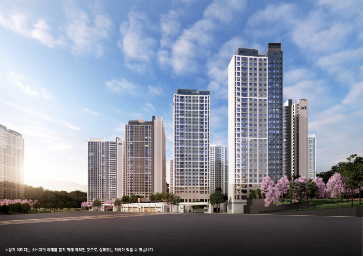 ▲북오산자이 드포레 투시도 (GS건설 제공)