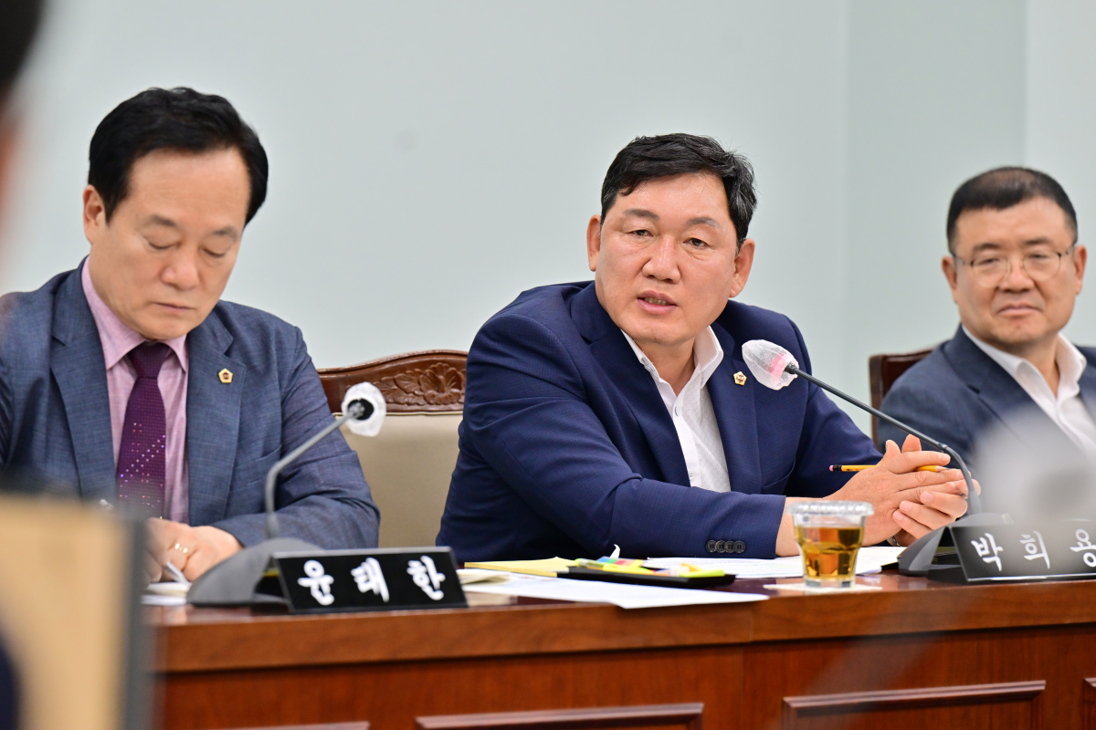 ▲박희용 부산시의원이 질의하고 있다. (사진제공=부산시의회)
