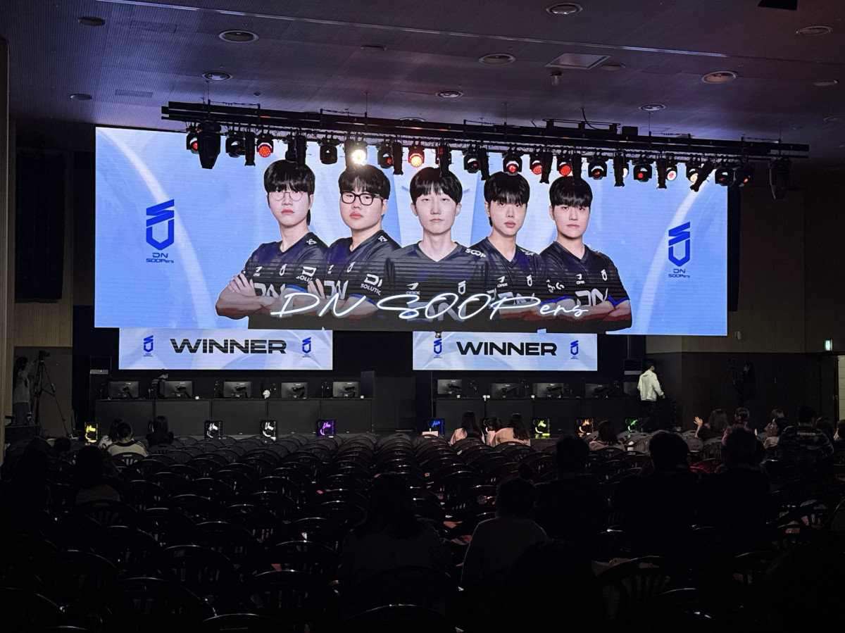 ▲7일 2026 LCK CL DNS vs KRX 2세트 승리한 DNS. (노희주 기자 noit@)