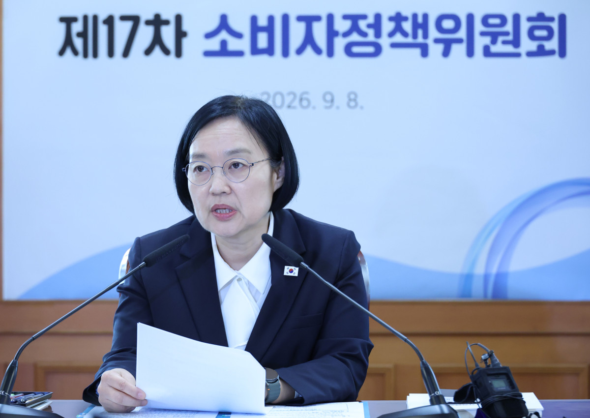 ▲한성숙 국무총리가 8일 서울 종로구 정부서울청사에서 열린 소비자정책위원회 제17차 회의에서 발언하고 있다. (연합뉴스)