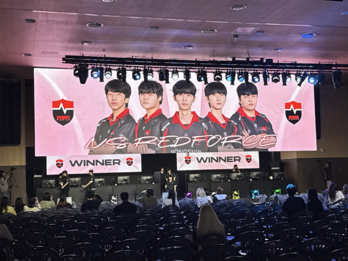 ▲8일 2026 LCK CL DK vs NS 2세트 승리한 NS. (노희주 기자 noit@)