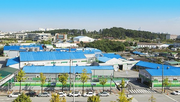 ▲하이트진로의 전북 익산공장 전경. (사진제공=하이트진로)