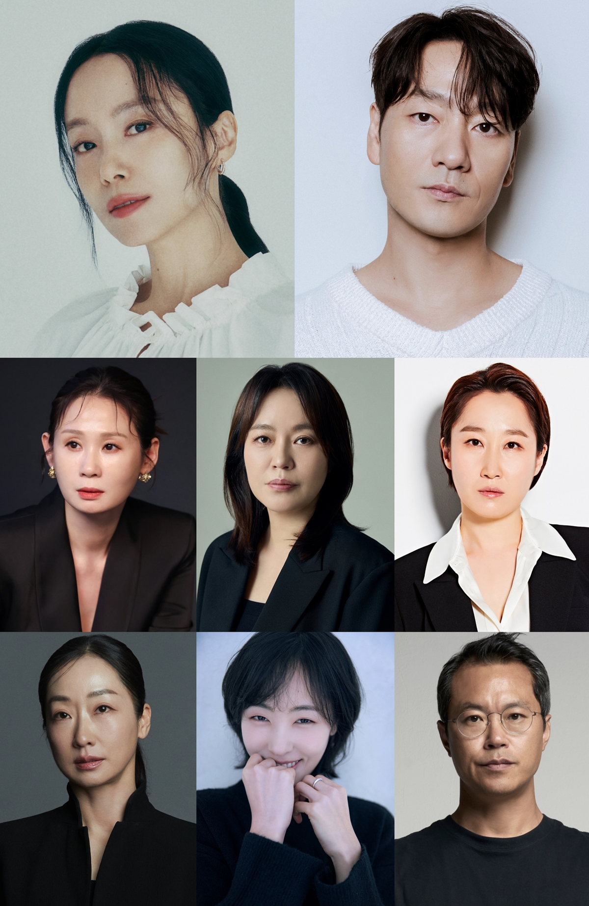▲(사진제공=매니지먼트 숲, BH엔터테인먼트, 강엔터테인먼트, 사람엔터테인먼트, 에일리언 컴퍼니, 럭키몬스터 엔터테인먼트, 프레인TPC)