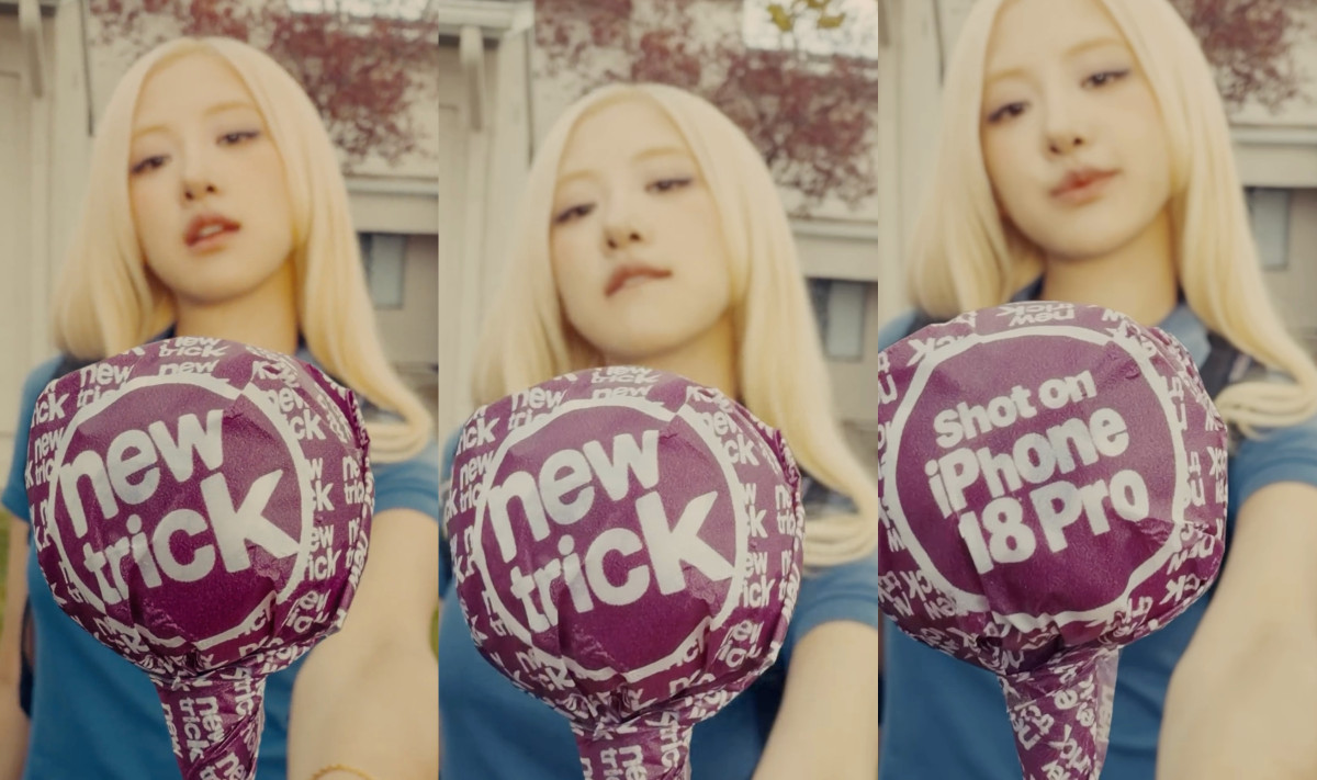 ▲(사진제공=로제, 애플 공식 SNS 채널)