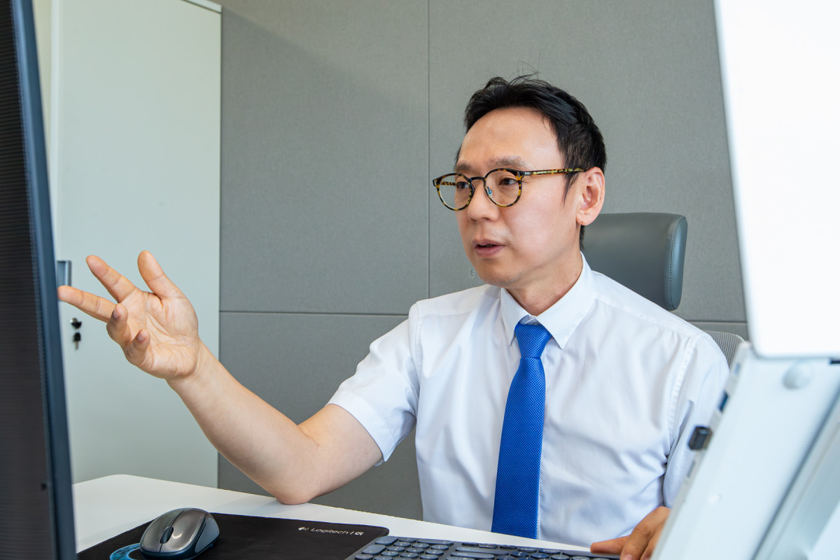 ▲이진형 KT AX사업본부장(상무). (사진제공=KT)