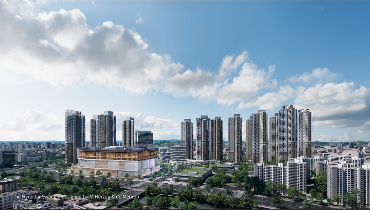 ▲더현대 광주 투시도. (사진제공=HERZOG & DE MEURON)