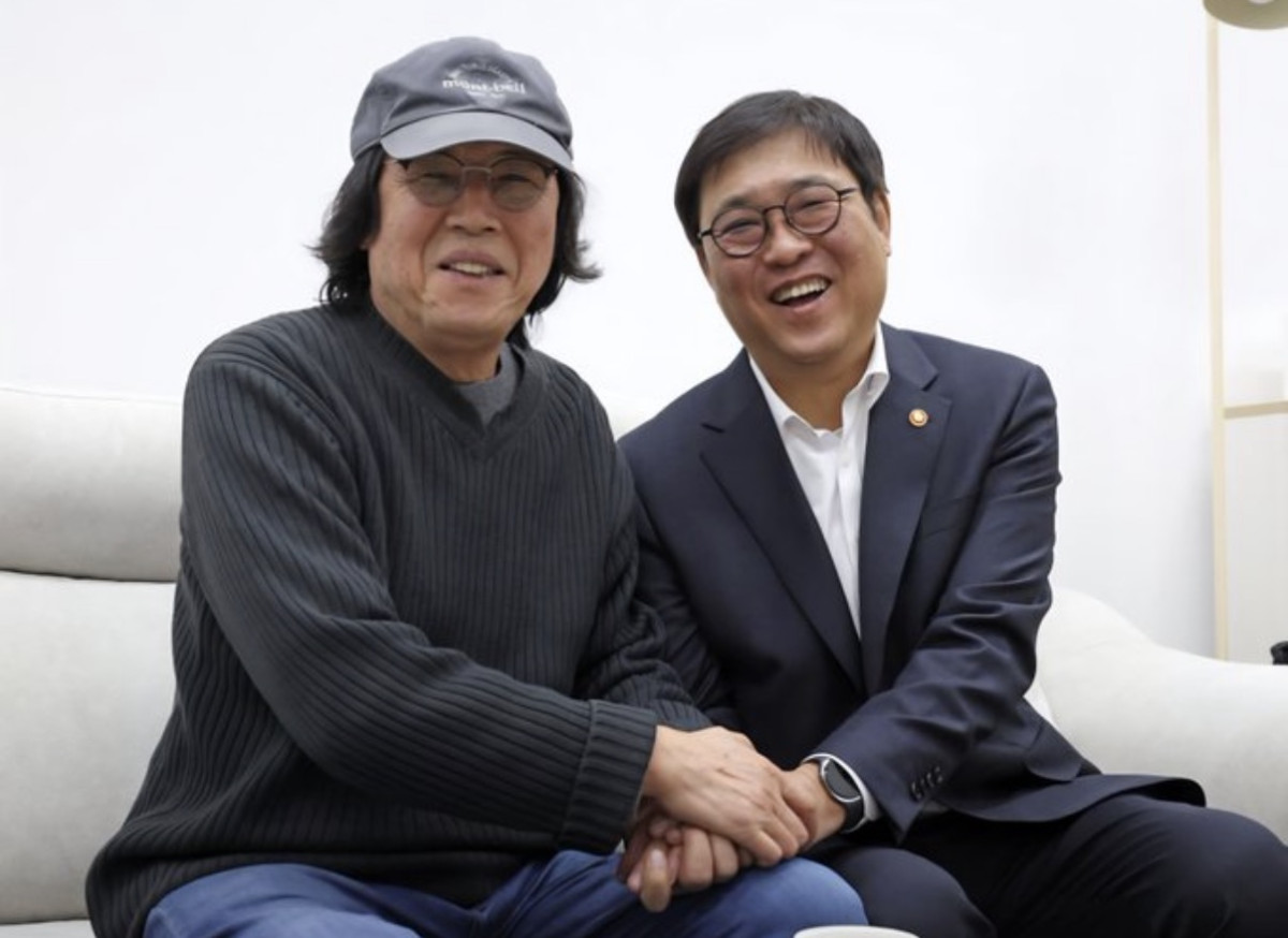 ▲최휘영 장관과 이창동 감독의 모습. (최휘영 장관 인스타그램)
