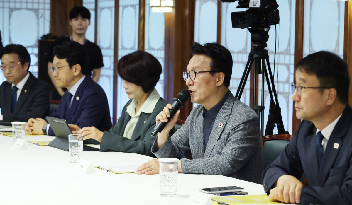 ▲더불어민주당 김민석 대표가 13일 서울 종로구 삼청동 국무총리 서울공관에서 열린 고위당정협의회에서 발언하고 있다. 사진=연합뉴스