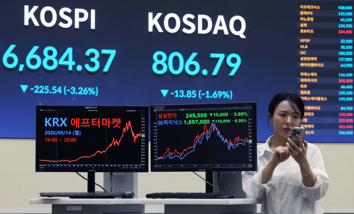 ▲한국거래소(KRX)가 14일 정규장 종료 이후 오후 4시부터 8시까지 운영하는 애프터마켓을 새로 열면서 기존 6시간 30분에서 ‘10시간 30분 거래 시대’가 열렸다. 기존 오후 4~6시 운영되던 시간외단일가 시장은 폐지됐다. 대신 매수·매도 호가가 맞으면 즉시 체결되는 실시간 접속매매 방식이 도입됐다. 거래 대상의 기본 범위는 코스피·코스닥 상장 주식과 주식예탁증서(DR)다. 이날 서울 여의도 한국거래소에서 애프터마켓이 운영되고 있다. 신태현 기자 holjjak@