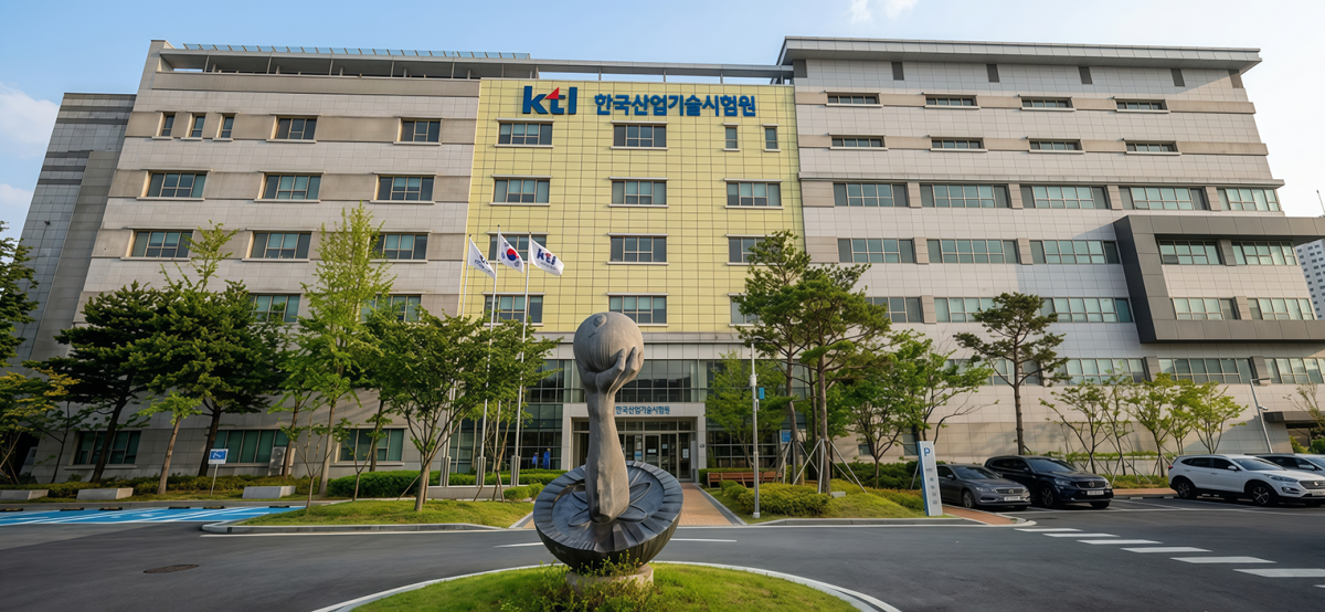 ▲한국산업기술시험원(KTL) 진주본원 전경. (사진제공=KTL)
