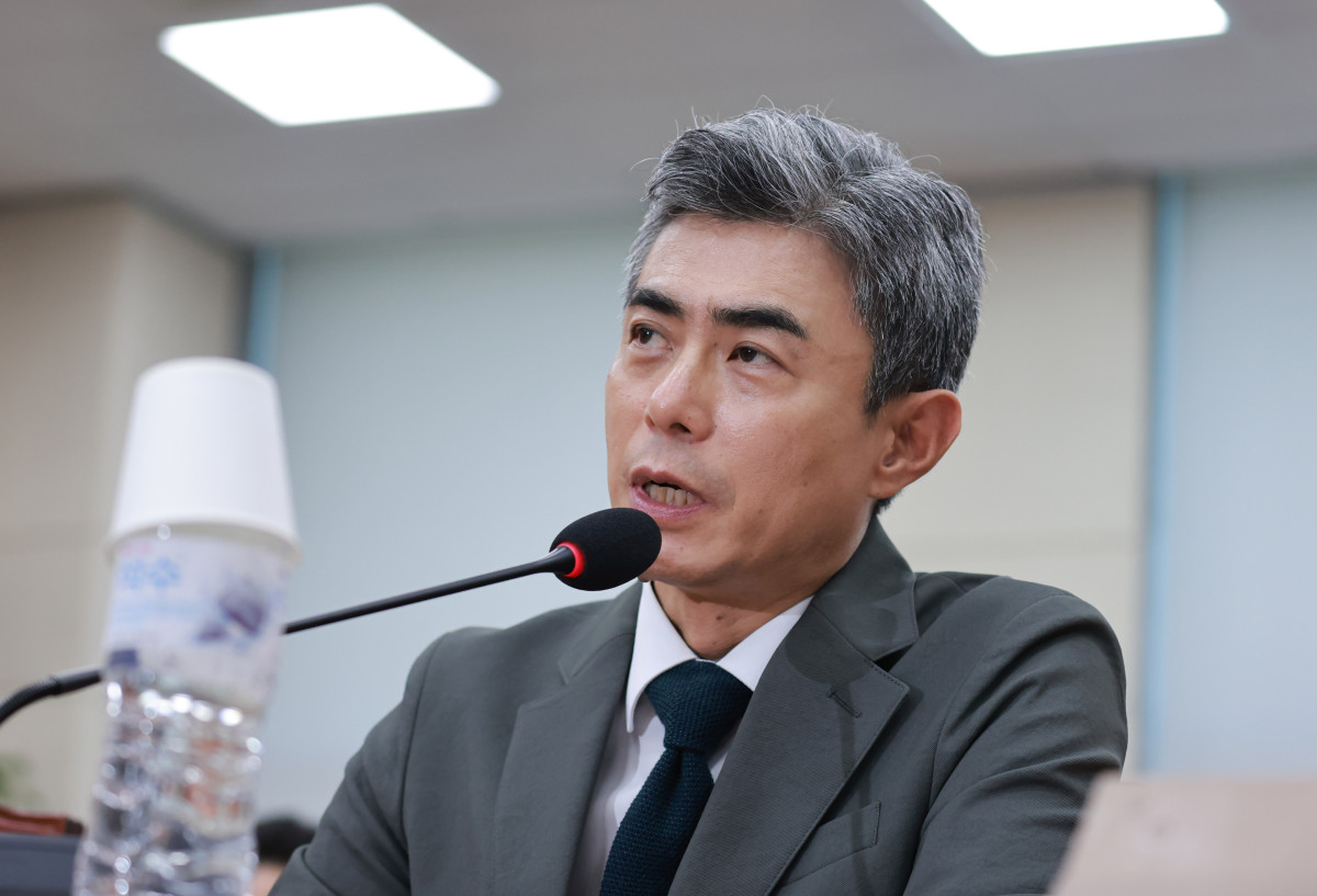 ▲강신철 국방부 장관 후보자가 16일 국회 국방위원회에서 열린 인사청문회에서 위원 질의에 답하고 있다. (사진제공=연합뉴스)