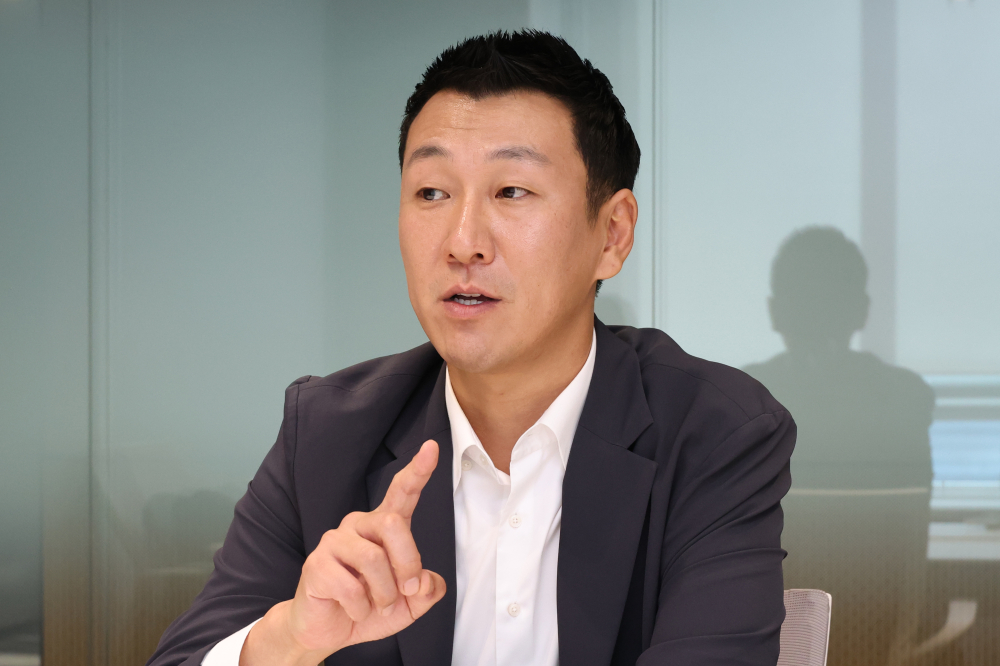 ▲홍창의 이지스자산운용 리얼에셋부문 디지털사업파트 파트장(이사)가 최근 서울 여의도 사무실에서 본지와 인터뷰를 하고 있다. 고이란 기자 photoeran@ (이투데이DB)