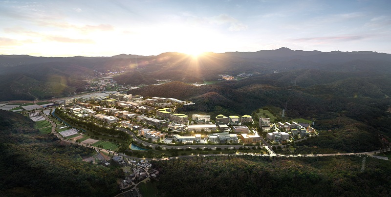 ▲'고령월성일반산업단지' 조감도 (하나자산신탁 제공)