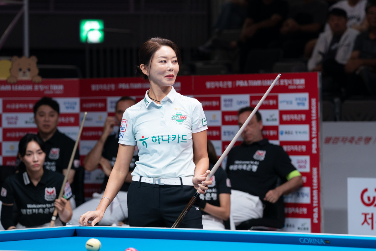 ▲김가영(하나카드). (출처=PBA 제공, 연합뉴스)