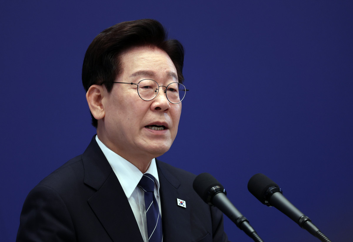 ▲이재명 대통령이 18일 청와대 영빈관에서 기자회견을 하고 있다. 2026.9.18 (사진=연합뉴스)