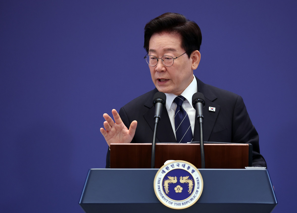 ▲이재명 대통령이 18일 청와대 영빈관에서 열린 기자회견에서 취재진 질문에 답하고 있다. 2026.9.18 (사진=연합뉴스)