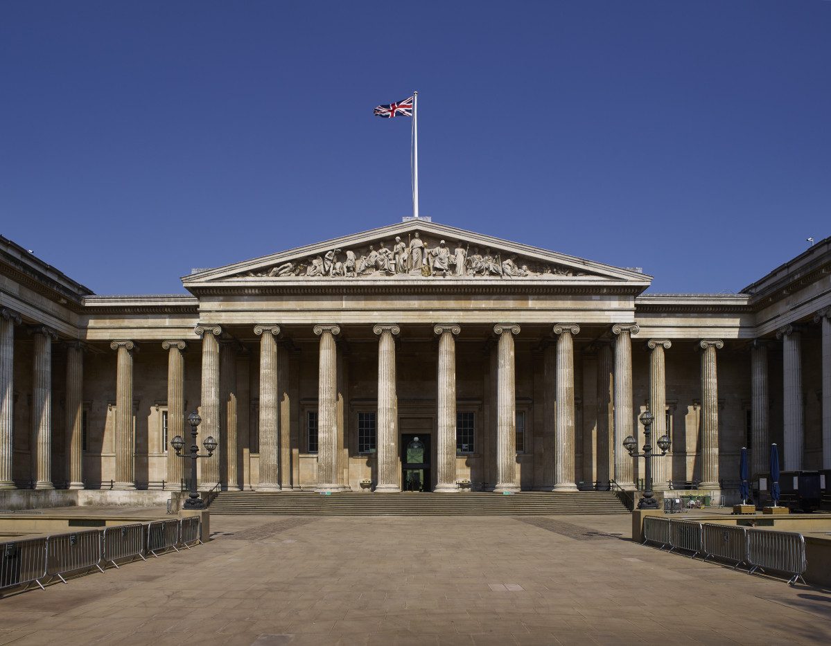 ▲영국박물관 전경 (The Trustees of the British Museum)
