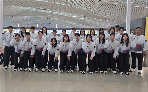 ▲2026 아시안게임에 출전한 한국 여자하키 대표팀 (사진제공=대한하키협회)