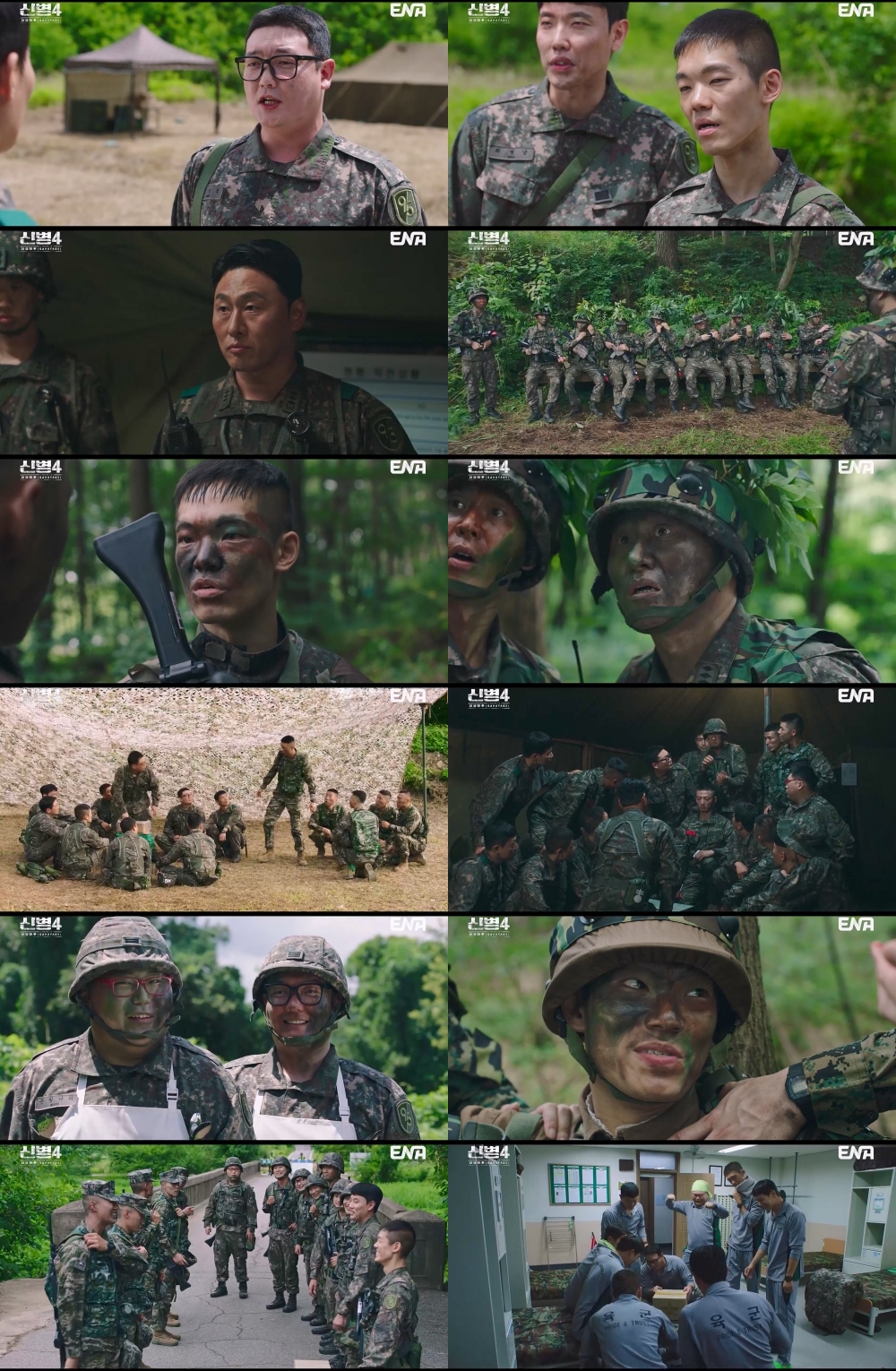 ▲ENA 드라마 '신병4 : 사보타주' 9화 방송 화면. (사진제공=KT스튜디오지니)