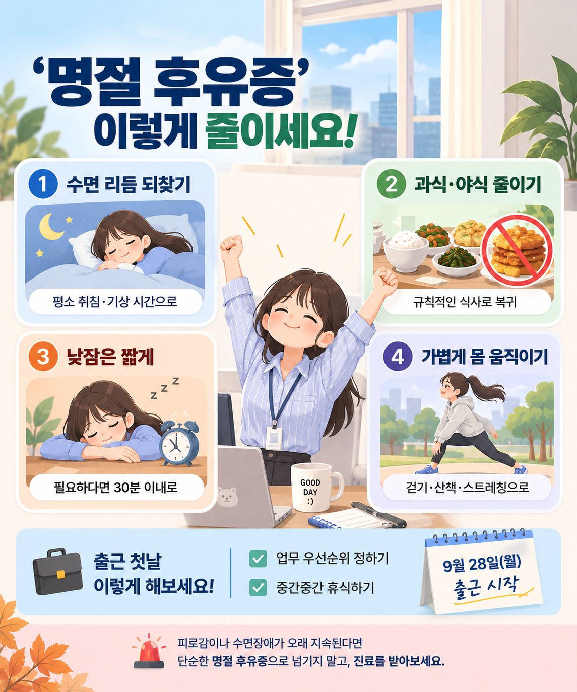 ▲'명절 후유증' 이렇게 줄이세요! (사진=챗GPT AI 생성)