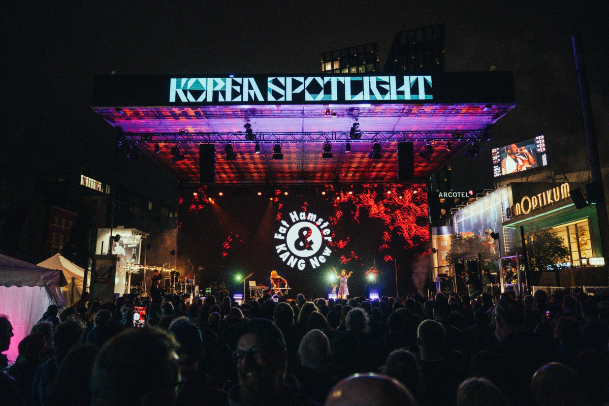 ▲Korea Spotlight @Reeperbahn Festival 팻햄스터앤캉뉴 무대 전경 (콘진원)