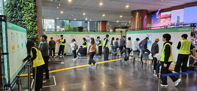 ▲서울시 설 맞이 서울체력장 팝업 현장 모습. (사진제공=서울시)