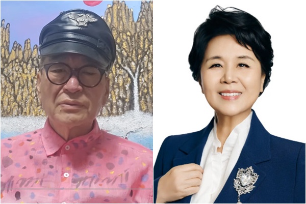 ▲배우 유퉁(왼), 가수 심수봉. (출처=유퉁 유튜브 채널, 심수봉 홈페이지 캡처)