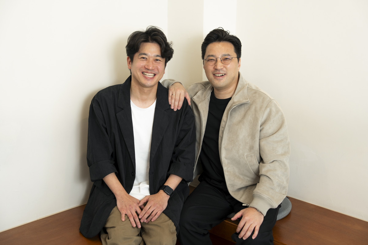 ▲윤기영 작가(왼쪽), 민진기 감독. (사진제공=KT스튜디오지니)
