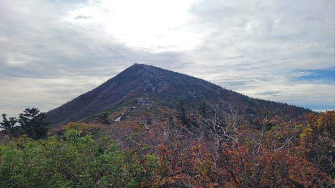 ▲28일 기준 설악산 대청봉 모습. (사진제공=기상청)