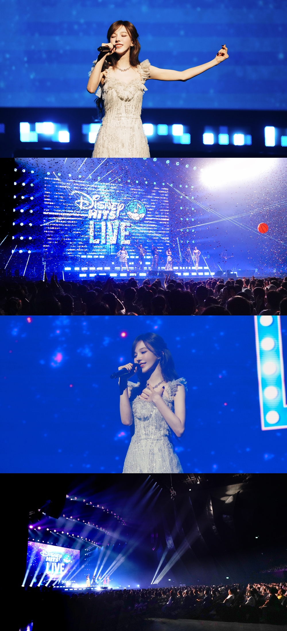 ▲대만 타이베이에서 열린 ‘디즈니 히츠 라이브!(Disney Hits LIVE!)’ 무대에 오른 가수 웬디. (출처=Credit: MNA Studio)