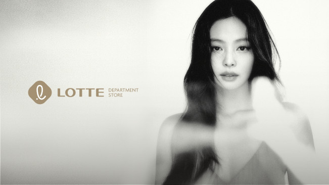 ▲롯데백화점 브랜드 앰배서더로 선정된 제니 이미지. (사진제공=롯데백화점)