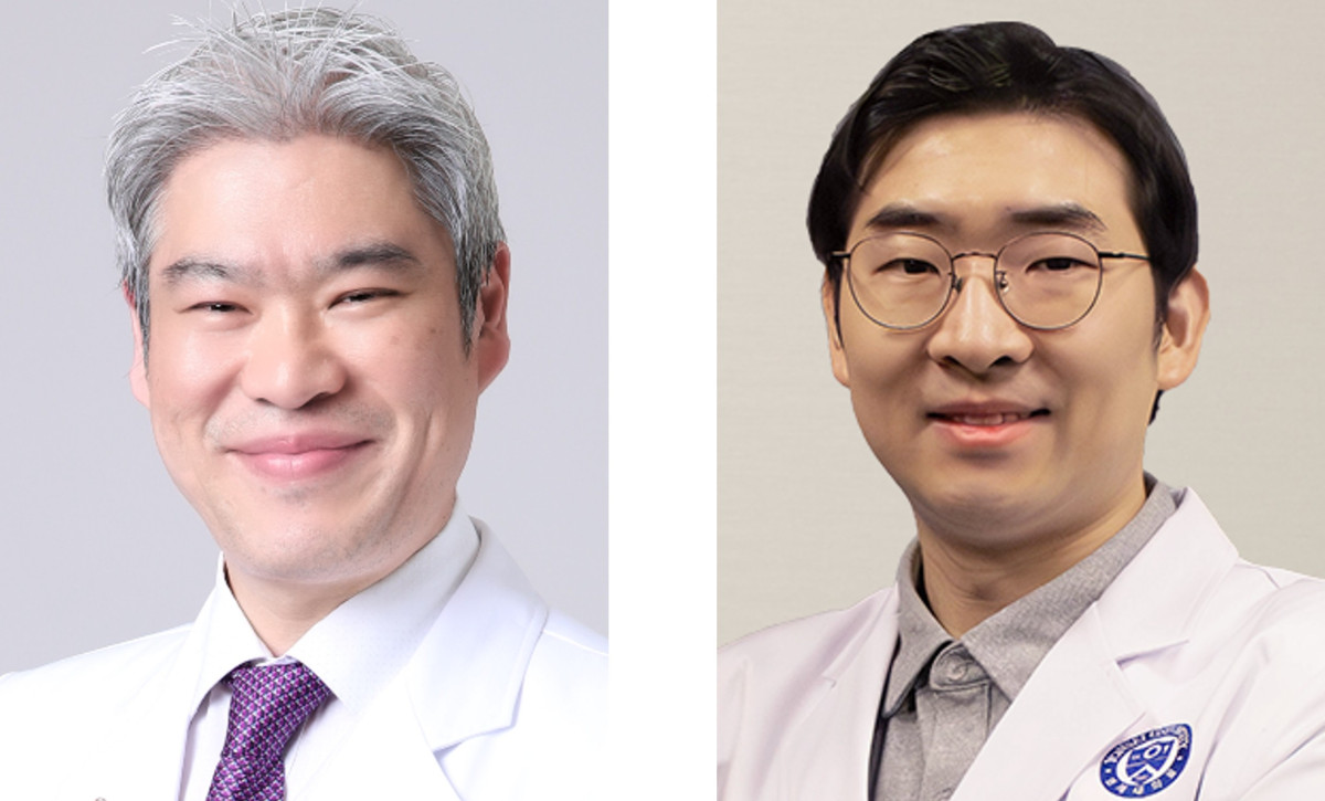 ▲강상욱 연세암병원 갑상선내분비외과 교수(왼쪽), 류재상 연세암병원 갑상선내분비외과 임상강사 (사진제공=세브란스병원)
