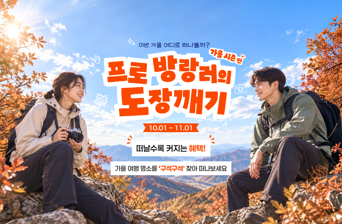 ▲프로방랑러의 도장깨기 포스터 (관광공사)