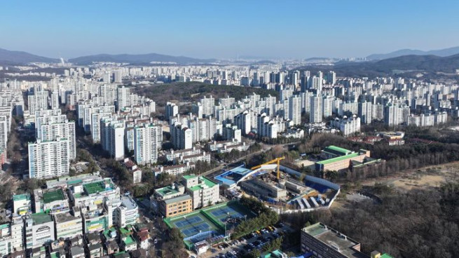 ▲분당 노후계획도시 전경. (사진제공=성남시)