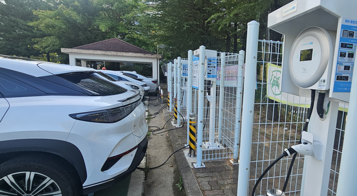 ▲전기자동차 충전시설 (이투데이)