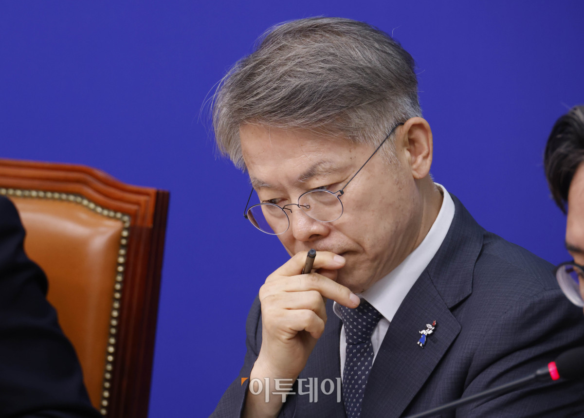 ▲민형배 전남광주통합특별시장이 30일 서울 여의도 국회에서 열린 2026 전남광주 예산정책협의회에 참석하고 있다. 고이란 기자 photoeran@