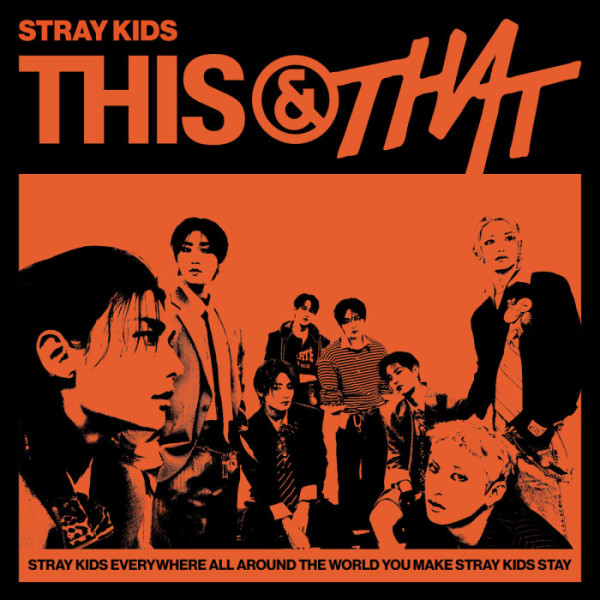 ▲스트레이 키즈 'THIS & THAT' 온라인 커버(사진출처=JYP엔터테인먼트)