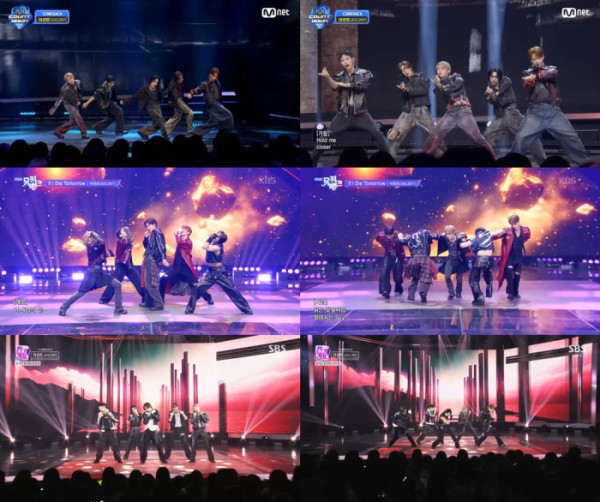 ▲어센트(사진출처 = Mnet '엠카운트다운', KBS2 '뮤직뱅크', SBS '인기가요' )